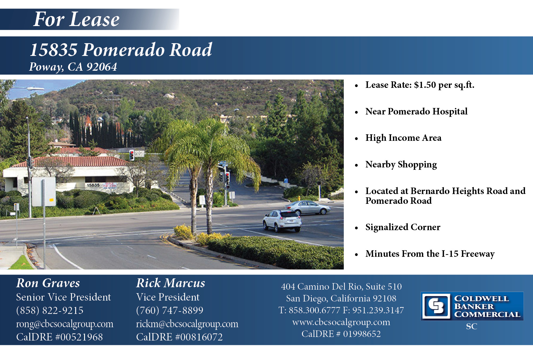 For Lease! Medical/Dental Office Space in Poway